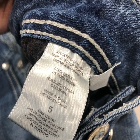 Wall Flower boot cut jean embroidered pockets - Picture 7 of 8